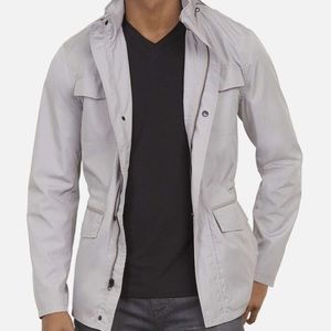 Slim Fit Kenneth Cole Reaction Utility Rain Jacket